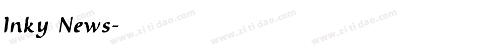 Inky News字体转换
